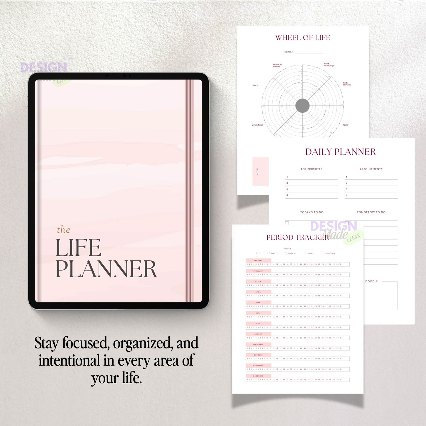 Niche Planner Pack – 8 Editable Canva Digital Planners