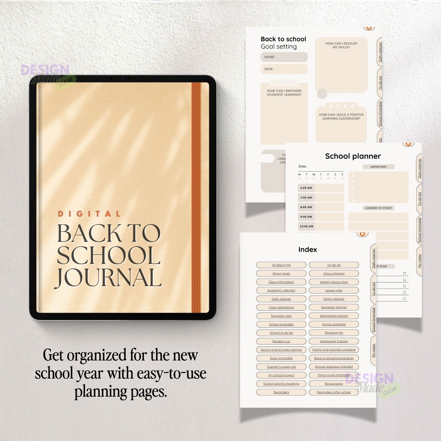 Niche Planner Pack – 8 Editable Canva Digital Planners