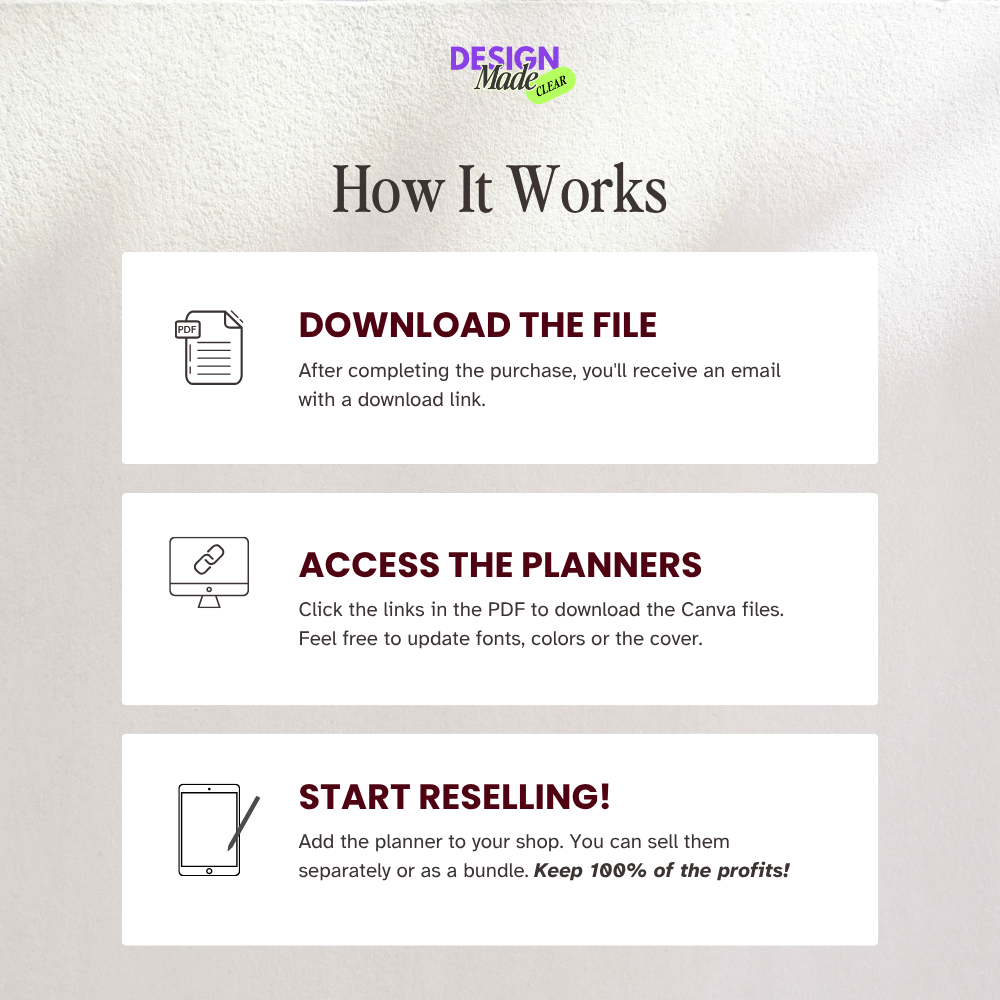 Niche Planner Pack – 8 Editable Canva Digital Planners
