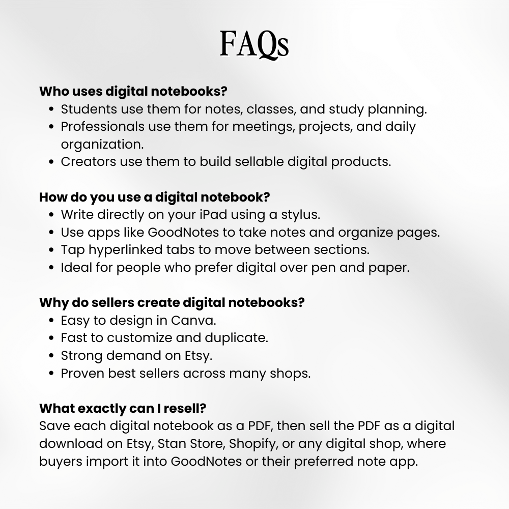 The Digital Notebook Bundle