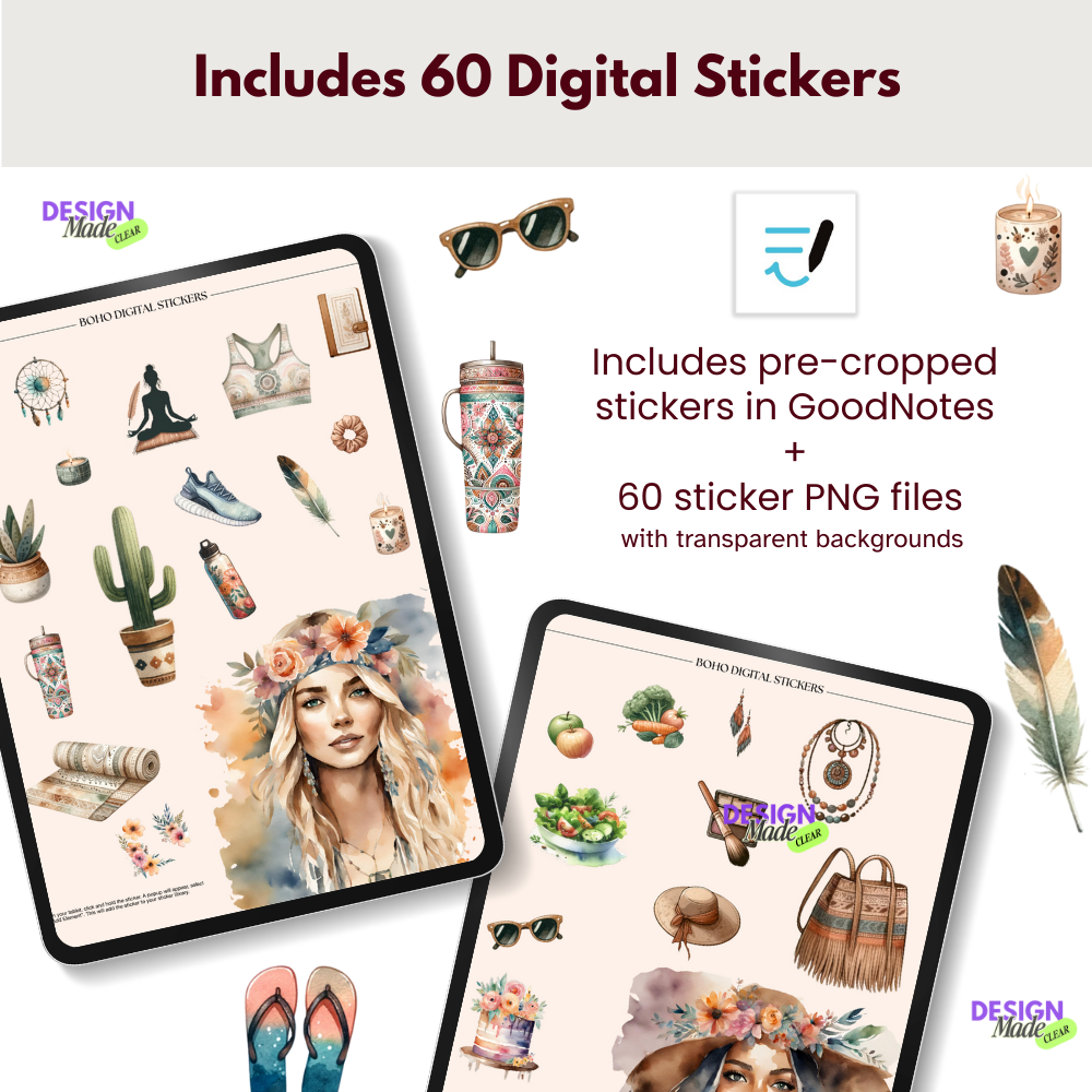 Aesthetic Girl Digital Planner