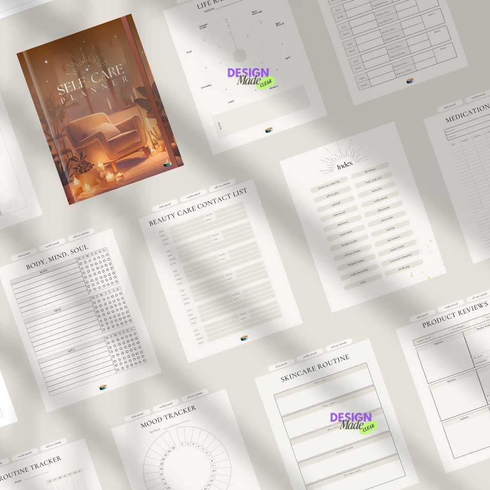 Self-Care Digital Planner