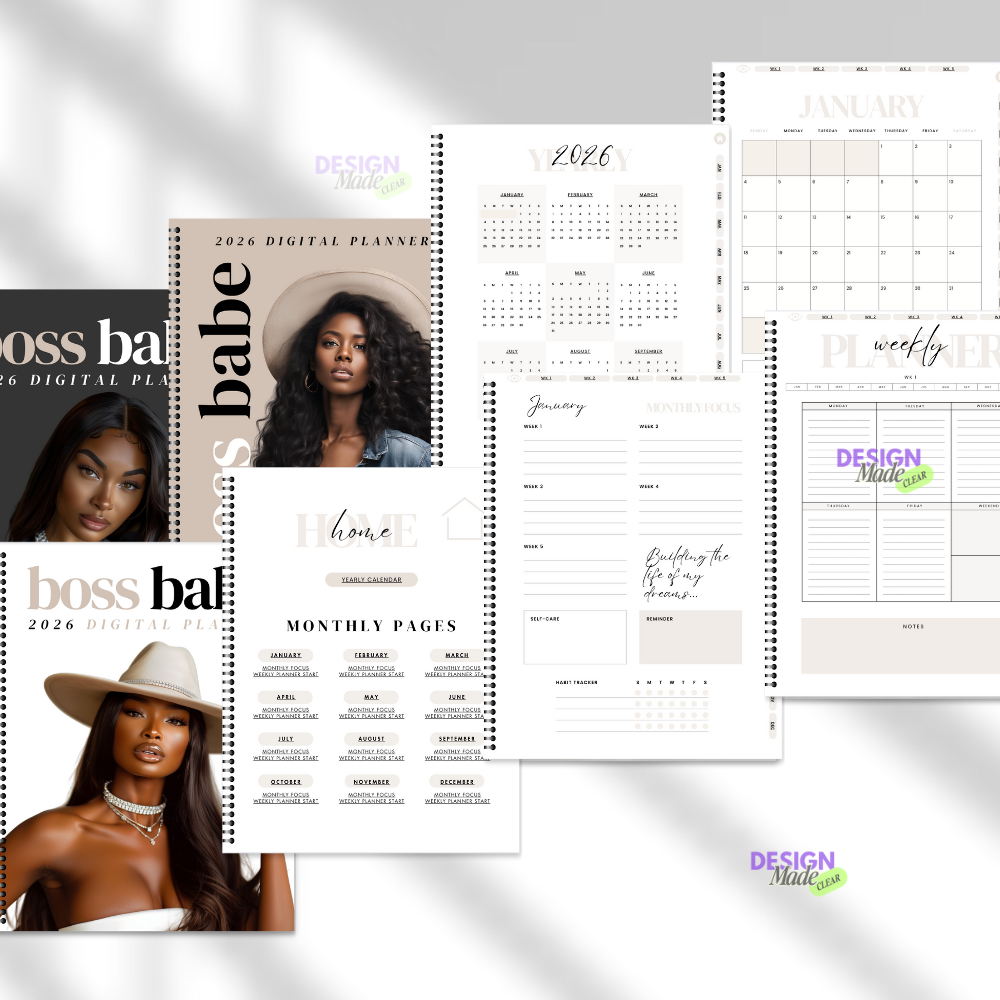 2026 Boss Babe Digital Planner