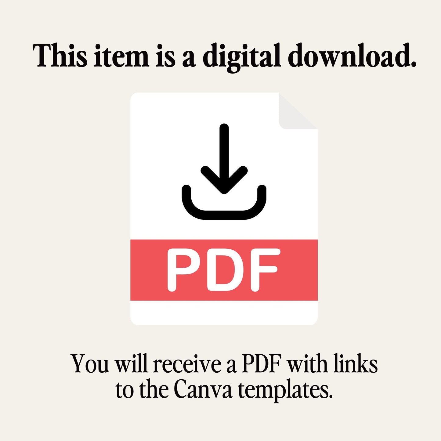 Canva Digital Planner Horizontal Binder Template