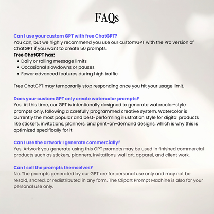 The Clipart Prompt Machine