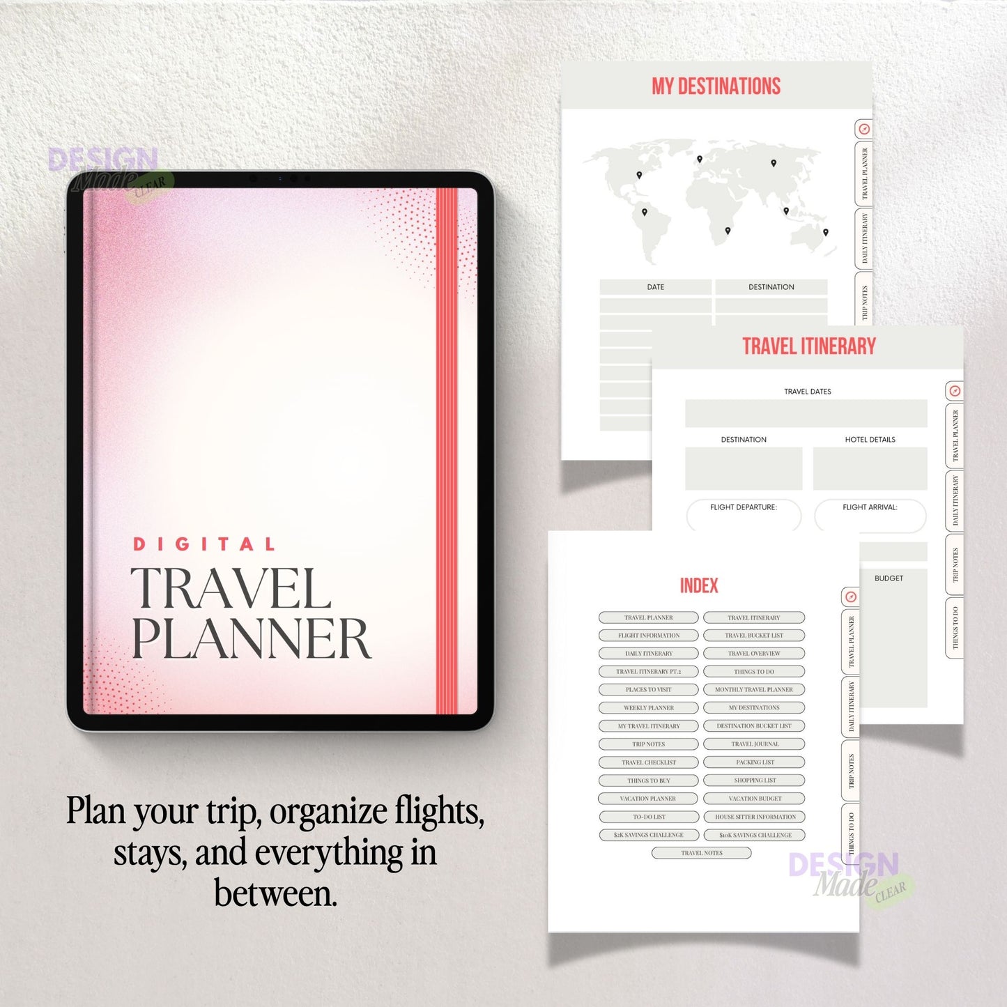 Niche Planner Pack – 8 Editable Canva Digital Planners