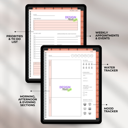 Orange 2026 Digital Planner
