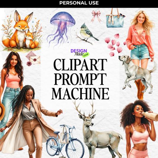 The Clipart Prompt Machine