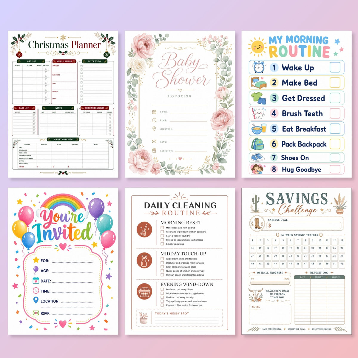 The Printable Prompt Vault