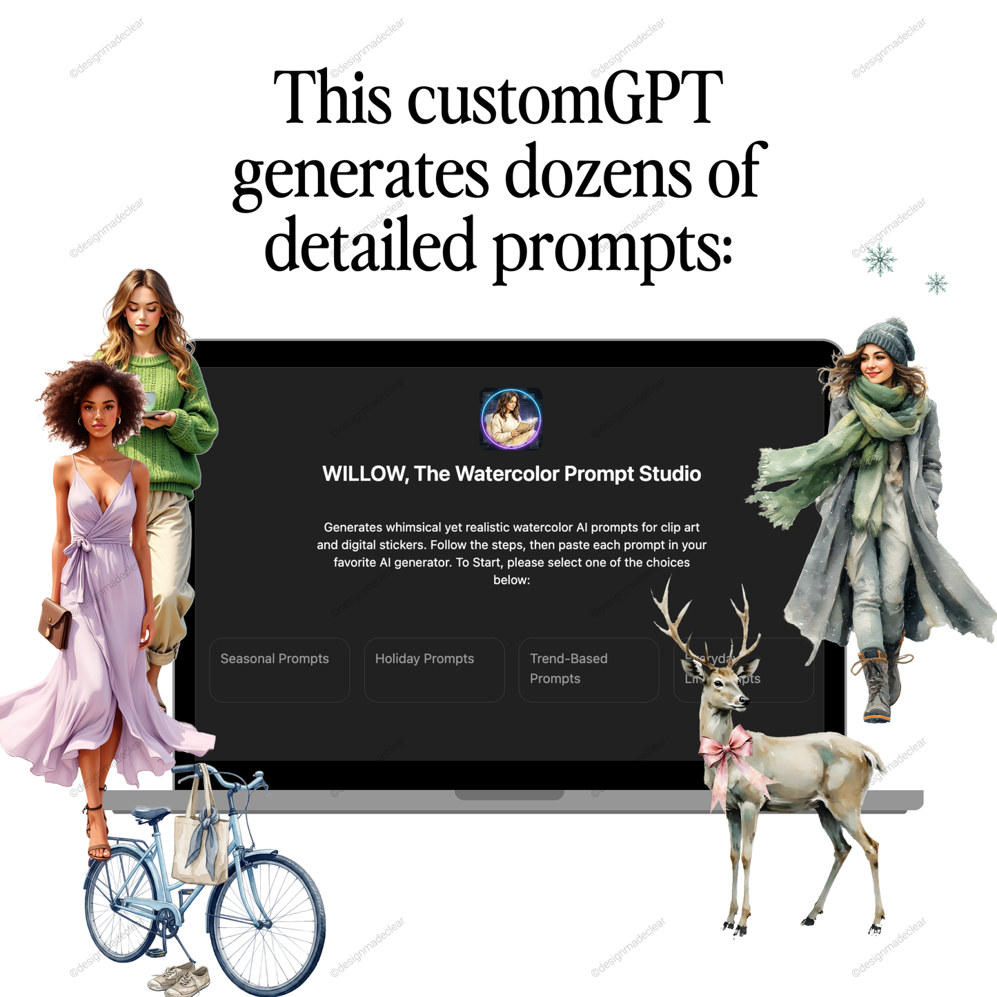 The Clipart Prompt Machine