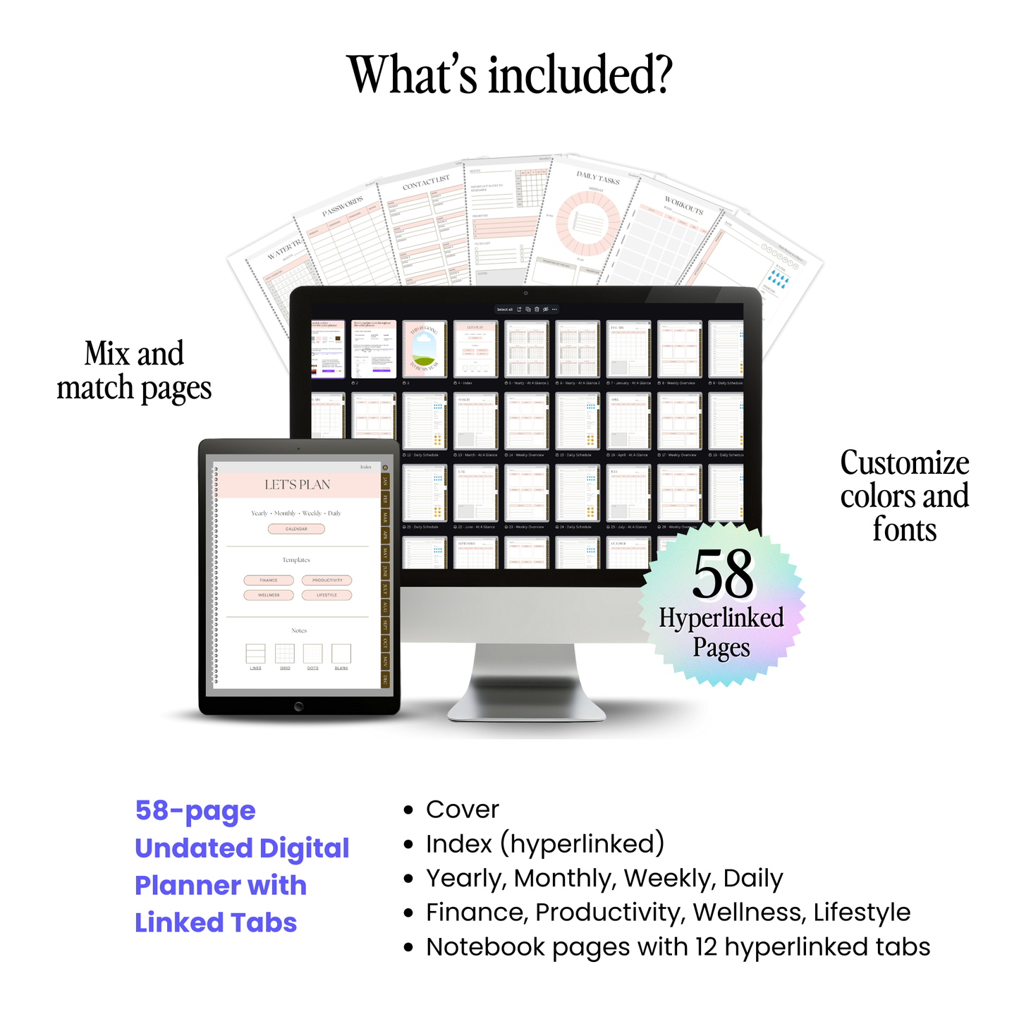 The Digital Planner Starter Kit