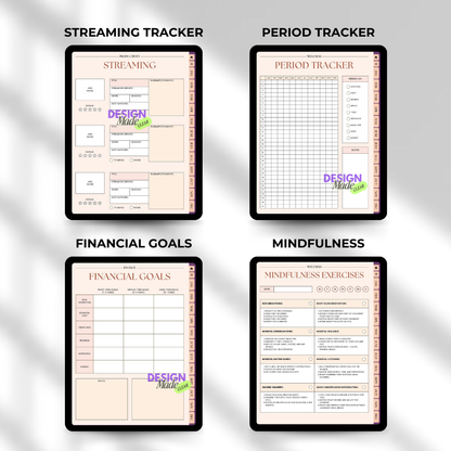 Aesthetic Girl Digital Planner