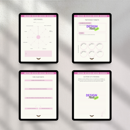 Vision Board Digital Planner