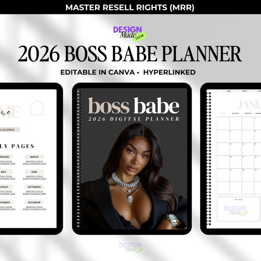 2026 Boss Babe Digital Planner