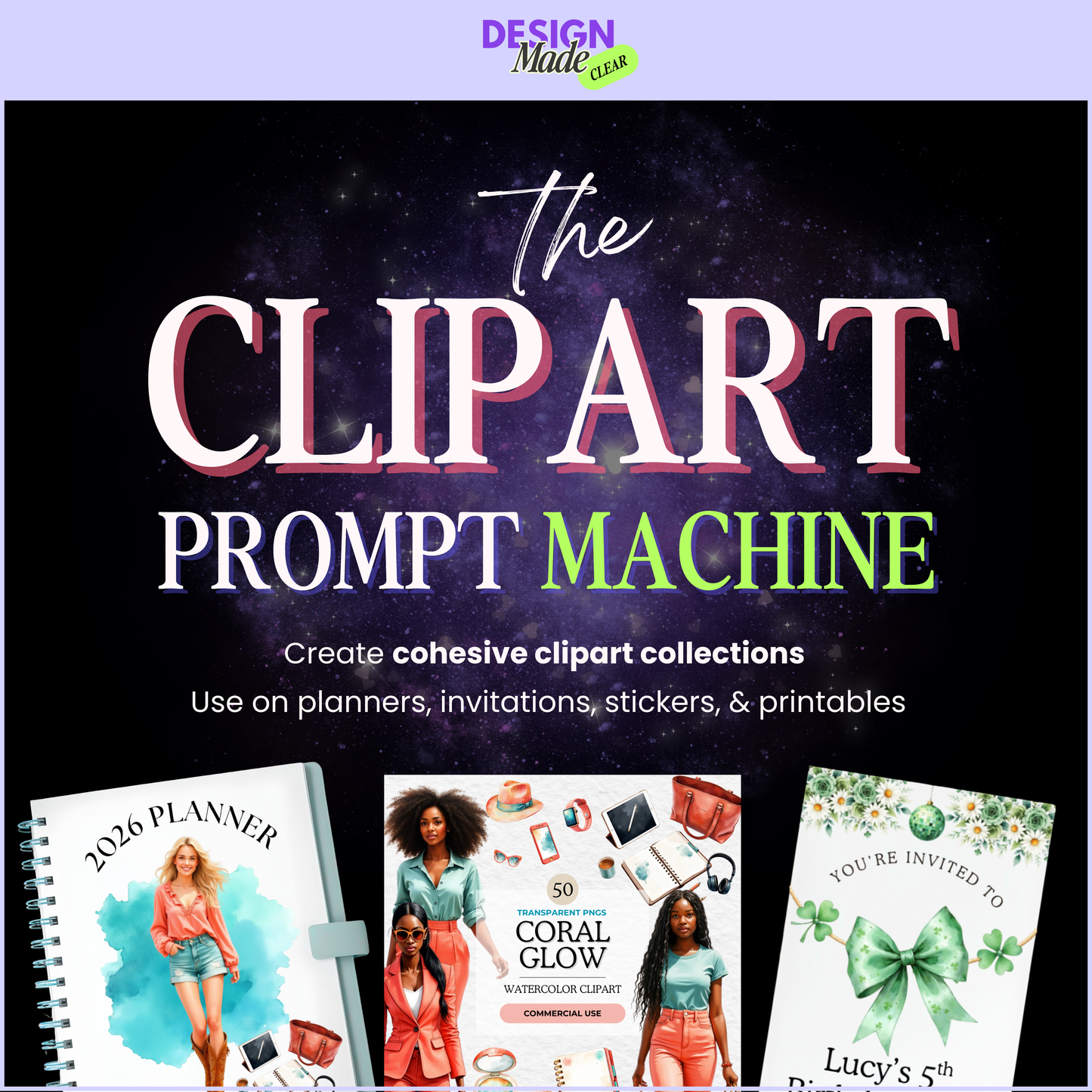 The Clipart Prompt Machine