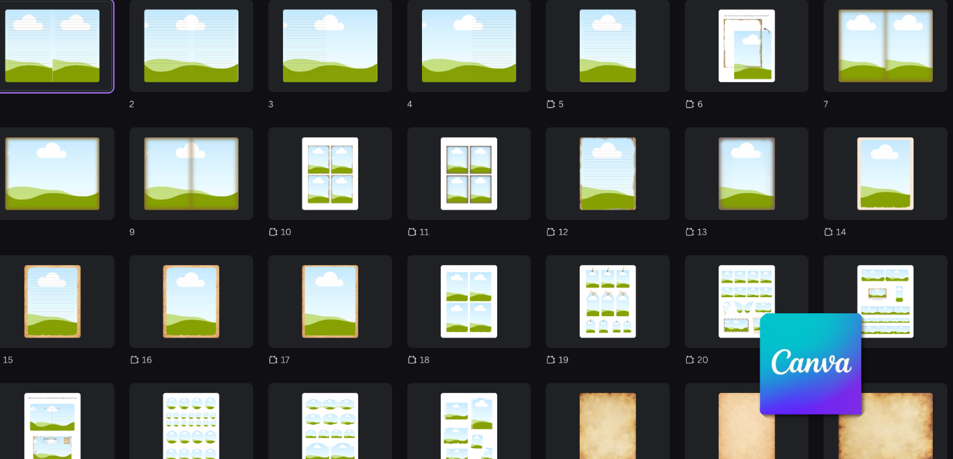Canva Ephemera Templates