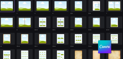 Canva Ephemera Templates
