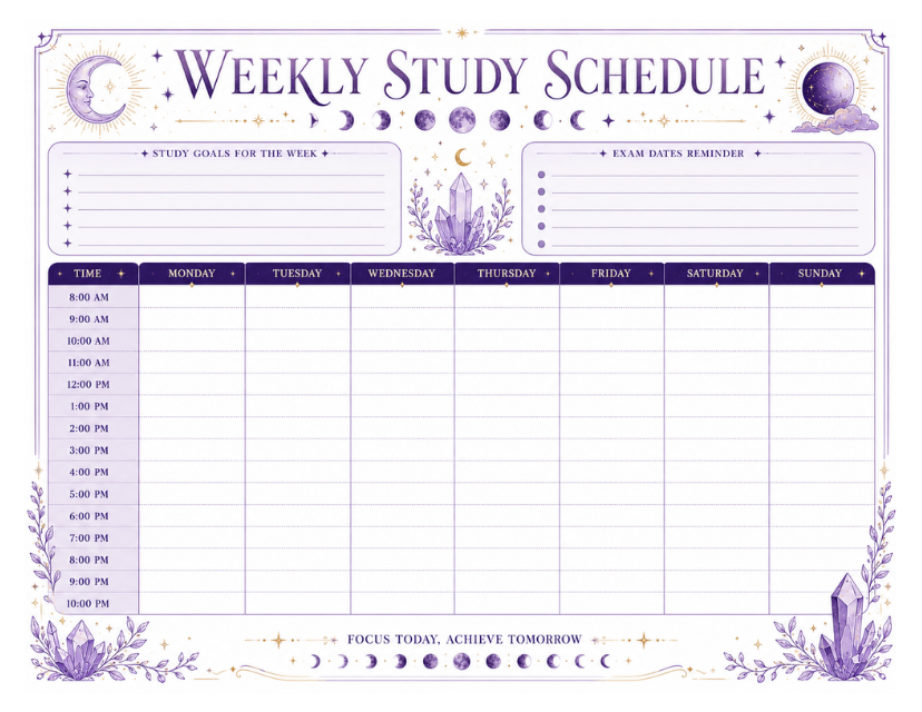 Daily Wellness planner page